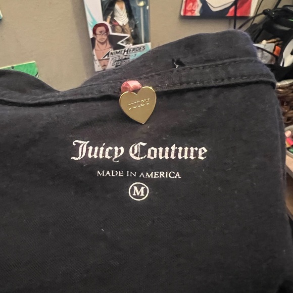 rare vintage juicy couture black shirt - Picture 4 of 5